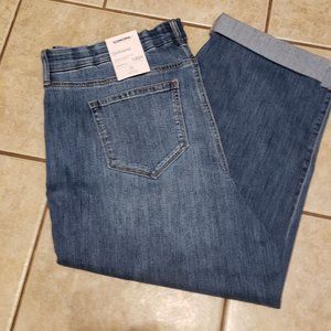 SONOMA Girlfriend Jeans Medium Wash Straight Leg Size 16W